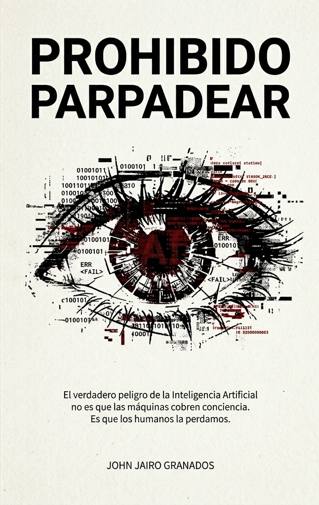 Portada de Prohibido Parpadear - John Jairo Granados