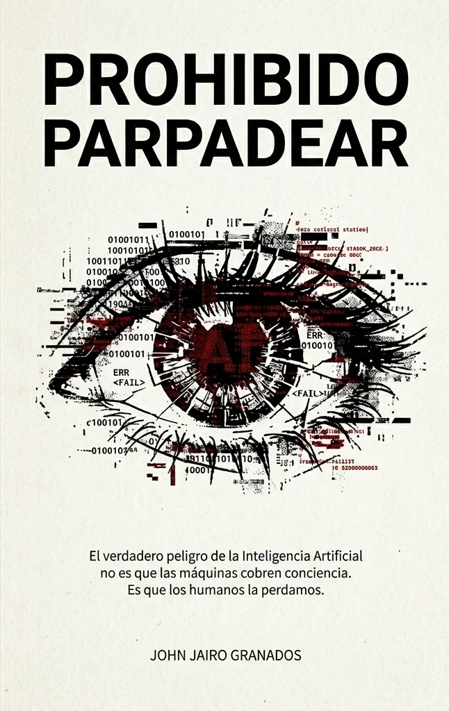 Portada de Prohibido Parpadear - John Jairo Granados